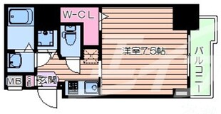 S-RESIDENCE谷町五丁目の物件間取画像